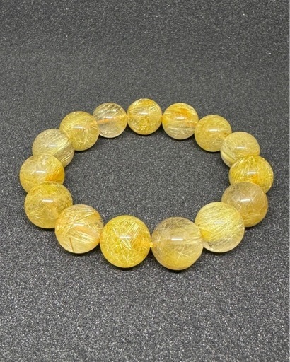 ゴールドルチルクォーツ花火