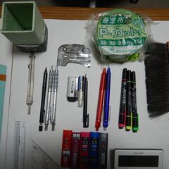 一級建築士製図試験の道具一式、譲渡しますの画像