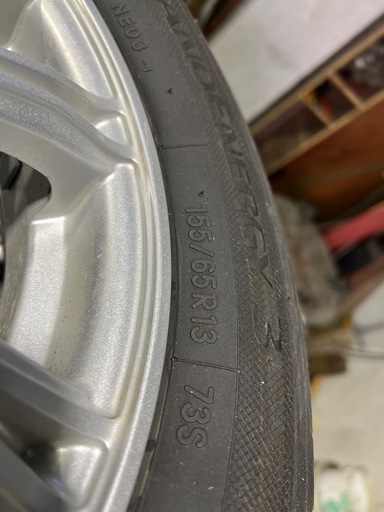 155／65R13アルミホイール4本セット