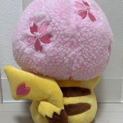 ピカチュウ　ぬいぐるみ　桜アフロのピカチュウの画像