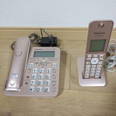パナソニック　コードレス電話機、子機付き