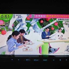 新品フィルムアンテナ付 カロッツェリア 2012年地図 HDDナビ ZH77 ナビ/フルセグ4×4/MSV/DVD/CD/Bluetoothの画像