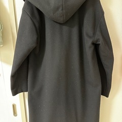 ★美品★ INDIVI　黒 コート ロングコート レディース  の画像