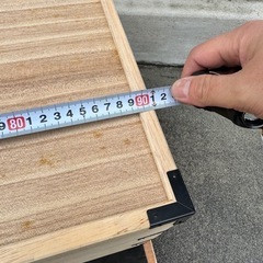 桐　衣装ケース　桐箱　3段の画像