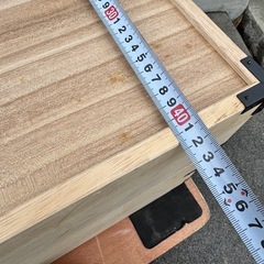 桐　衣装ケース　桐箱　3段の画像