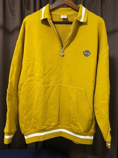 ケボズ KEBOZ BB SMALL WAPPEN SWEAT POLO YELLOW