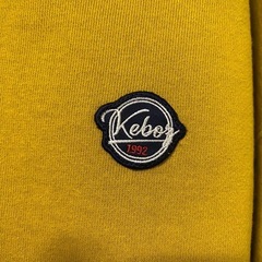 ケボズ KEBOZ BB SMALL WAPPEN SWEAT POLO YELLOW の画像