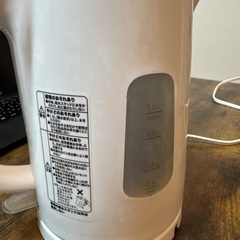 ニトリ 電気ケトルの画像