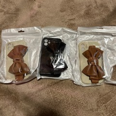 iPhone12用携帯カバー　3個セット
