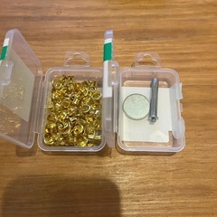 両面ハトメ ・打ち具　セットの画像