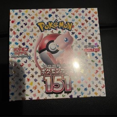 新品未開封❗️ポケモンカード151 シュリンク付き1box