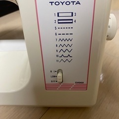 ミシン トヨタ製の画像