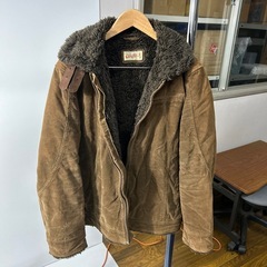 ☆値下げ☆W2502-207 CARTER'S ボアブルゾン ブラウン サイズ:M 色あせ有りの画像