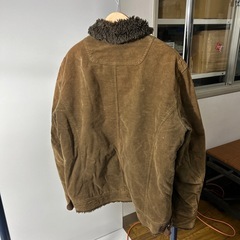☆値下げ☆W2502-207 CARTER'S ボアブルゾン ブラウン サイズ:M 色あせ有りの画像