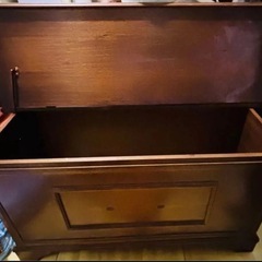 大塚家具購入　収納家具　アンティーク　カントリー　アメリカン家具の画像