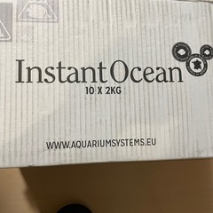 人工海水　100L（20L×5）ナプコ　インスタントオーシャンの画像