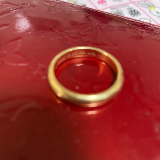 明日16時までカルティエ　リング　18金