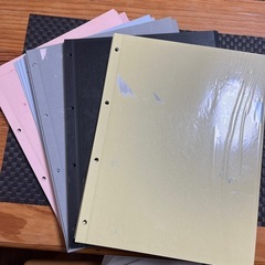 アルバム フリー台紙 A4 穴あき 40枚セット