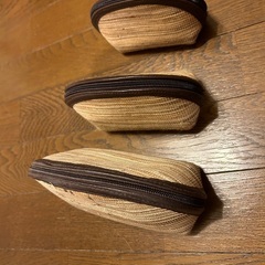 【値下げ】入れ子式ポーチ３点セットの画像