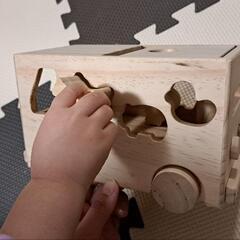 木の知育おもちゃの画像