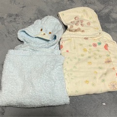 ベビー【バスタオル＆ケット類詰め合わせ】の画像