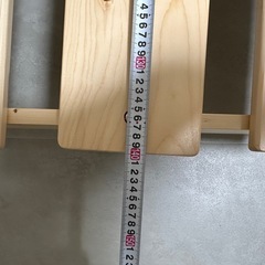 すのこベッドフレーム ダブルベッドサイズの画像