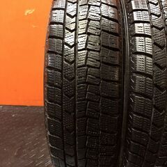 DUNLOP WINTER MAXX WM02 155/65R14 14インチ スタッドレス 4本 20～21年製 バリ溝 ピクシスエポック N-BOX等　(KTE199)の画像