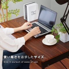 【美品】ワークデスク 90cm×45cmの画像