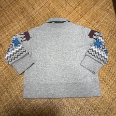 SPUNKY KIDS 80 裏起毛　前開きトップス　羽織りの画像
