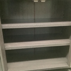 未使用 食器棚 ブラウン 管C250208AK (ベストバイ 静岡県袋井市) (ベストバイ) 袋井の収納家具《食器棚 、キッチン収納》の中古あげます・譲ります｜ジモティーで不用品の処分