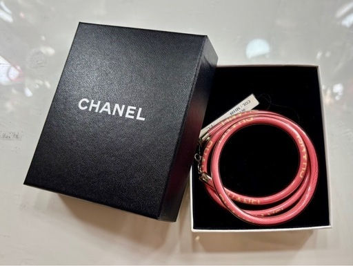 CHANEL ラバー　ブレスレット　ネックレス