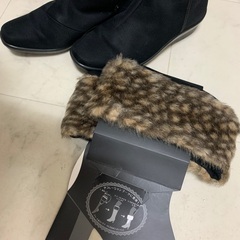 【お値下げ中】🌸アニマルブーツカバー✨【未使用品】の画像