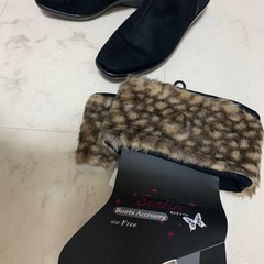 【お値下げ中】🌸アニマルブーツカバー✨【未使用品】の画像
