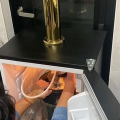 冷蔵庫ビールサーバーの画像