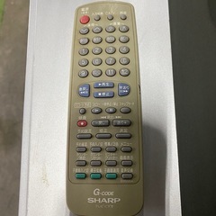 SHARP シャープ テレビビデオ 25型の画像