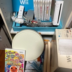 すぐ遊べます！！Wii本体周辺機器•ソフト9点•太鼓の達人（太鼓...
