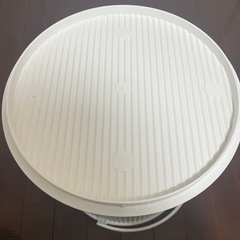 オムニウッティ　LL 20L バケツ　大容量　　蓋付き　ホワイト　の画像