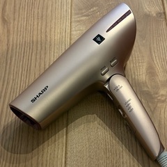 SHARP ドライヤー　IB-HP9 ゴールド 