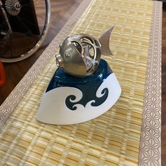 496 LAMPE BERGER 銀の魚