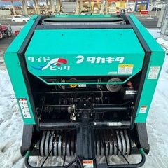 岩手県北上　タカキタ パワーロールベーラー RB-950W リモコン、ジョイント付き 梱包 ロール 集草　動作確認済　の画像