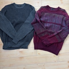 男性用　ニット6点　M.Lの画像