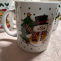 クリスマス　マグカップ　　4客の画像