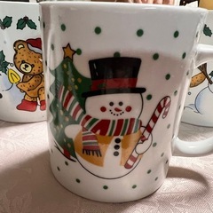 クリスマス　マグカップ　　4客の画像