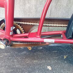 【手渡し限定】子供乗せ自転車（電動アシスト無し）丸石サイクル ふらっか～ずアクティブの画像