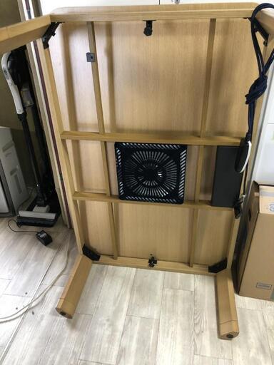【松本市引き取り限定】アイリスオーヤマ家具調こたつ