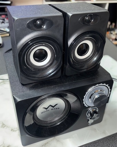スピーカー DUAL BASS 2.1