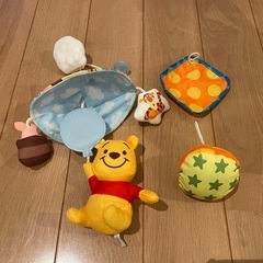 ベビー メリーゴーランド くまのプーさん 6WAY ジムにへんしんメリーの画像