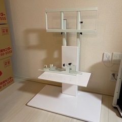  テレビスタンド 棚板付き　壁掛けテレビ