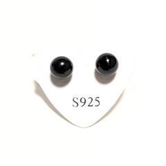 ブラックオニキス　ピアス