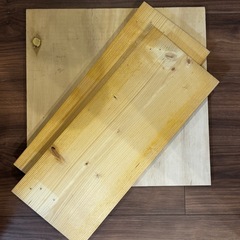 木材2種類 DIY用板